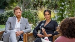 Pangeran Harry dan sang Istri Meghan dalam wawancara bersama dengan Oprah Winfrey pada bulan Maret 2021 lalu.