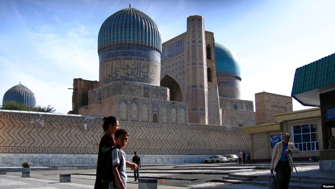 Qadim Samarqand ko'chalarida 