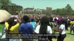 Local Video Shows Student Protests in South Africa