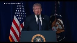 트럼프 대통령, 이란 군·경에 무기 포기 촉구