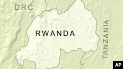 Map of Rwanda