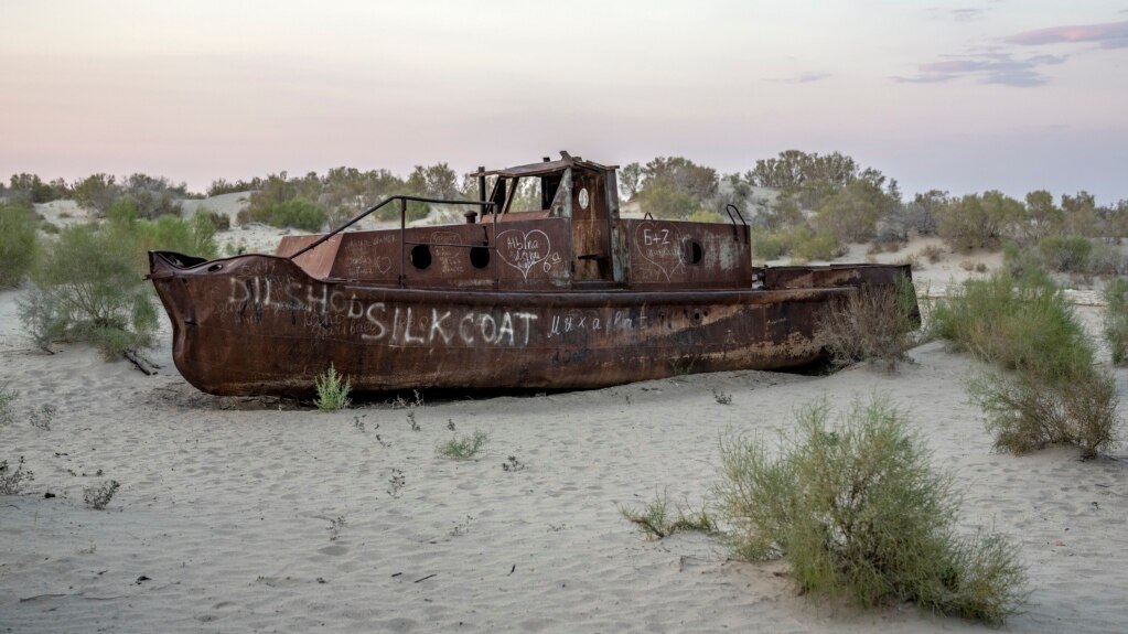 Climate Change Fueling Disappearance of Central Asia’s Aral Sea