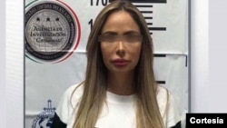 La detención de Ana Maria Hernandez, alias "La muñeca" se produjo el pasado 26 de octubre y trasladada a un penal no identificado hasta su extradición. [Foto: Cortesía, Zocalo.com].