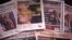 A picture taken in London on November 7, 2024 shows the frontpages of some of Britain's national newspapers about the re-election of US President-elect Donald Trump.
