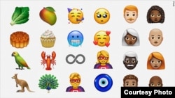 Los nuevos emojis de Apple, que estarán disponibles más adelante en 2018. 