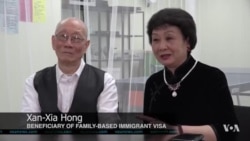 VOA英文视频：家庭移民政策前途未卜 华人移民担心美国梦破碎