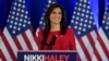 Nikki Haley, Cumhuriyetçi Parti başkan adaylığı yarışından çekildiğine ilişkin açıklamasını, Güney Carolina eyaletinin Charleston kentinde düzenlediği basın toplantısında yaptı. 