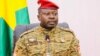 Le Lieutenant-colonel Paul-Henri Sandaogo Damiba, Ouagadougou, le 7 février 2022. (VOA/Lamine Traoré)