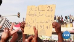 Protesters in Sudan Demand Civilian Government