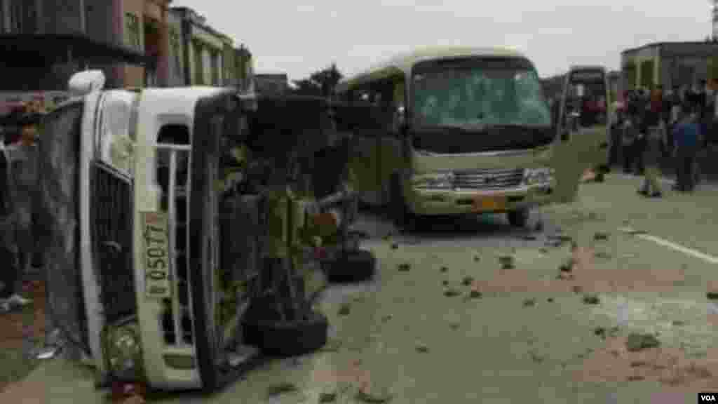 阳春市春湾镇自由管理区村民连续多日抗议