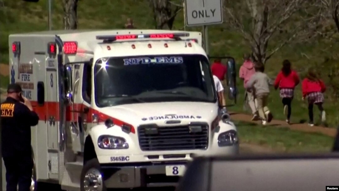 Yara suna gudu daga makarantar da aka kai hari a Nashville