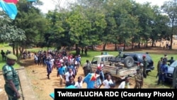 Marche de la LUCHA à Beni, Nord-Kivu, RDC, 21 mai 2020. (Twitter/LUCHA RDC)