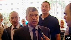 Міністр Мухамед Ібрагім у розмові з журналістами