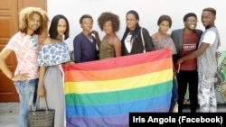 Les membres de l'association Iris Angola, à Kampala, Angola. (Facebook/Iris Angola)