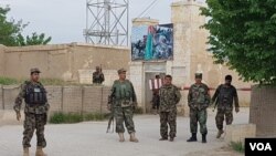 Markas besar Angkatan Darat Afghanistan di provinsi Balkh, Afghanistan utara.