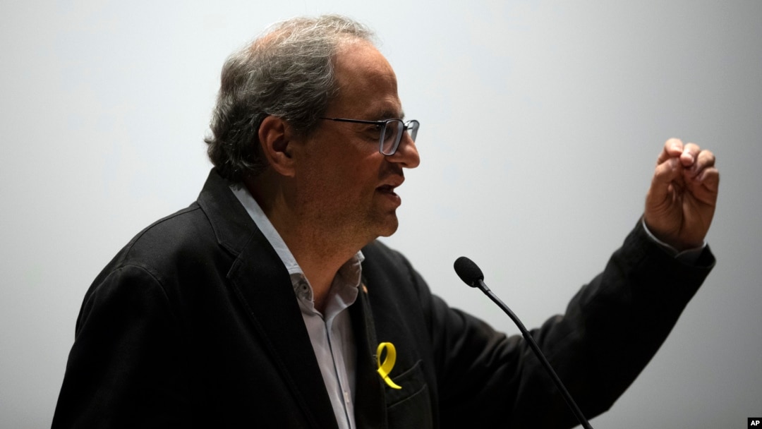 Presiden separatis Catalan, Quim Torra