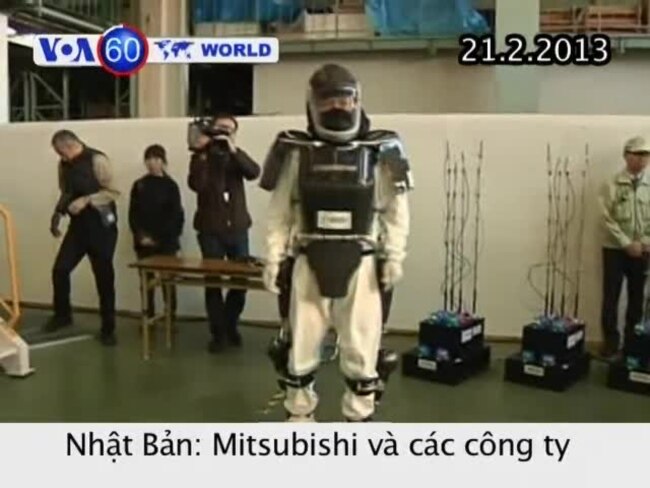 Nhật chế robot giúp tháo bỏ nhà máy Fukushima (VOA60)