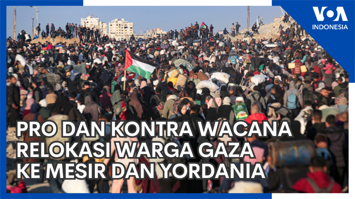 Pro dan Kontra Wacana Relokasi Warga Gaza ke Mesir dan Yordania