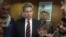 U.S. envoy Chris Stevens speaks to local media at the Tibesty Hotel where an African Union delegation was meeting with opposition leaders in Benghazi, Libya. (April 2011 file photo)