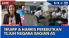 Laporan VOA untuk CNN Indonesia: Trump & Harris Perebutkan 7 Negara Bagian Amerika Serikat