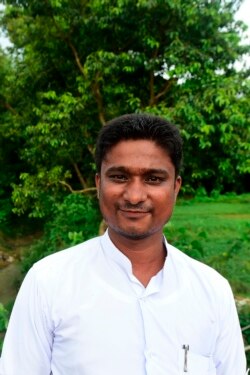 Rohingya Nur Islam talks to AFP after U.N. officials and Bangladesh refugee commission interviewed him at a refugee camp in Teknaf, Aug. 21, 2019.