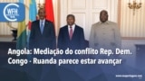 Washington Fora d’Horas: Angola - Mediação do conflito na RDC parece estar avançar
