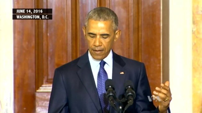 Obama: Orlando Suspect 'Took in Extremist Information' Over Internet