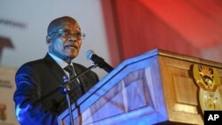 Le président Jacob Zuma à Pretoria, Afrique du Sud, 4 avril 2017. 