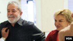 Lula da Silva e Marisa Letícia