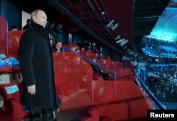 Russian President Putin attends opening ceremony of 2022 Beijing Olympics in Beijing