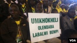 Abalwa impi yenkululeko emhlanganweni abawenze loMongameli Emmerson Mnangagwa