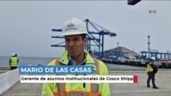 Mario de las Casas, gerente de asuntos institucionales de Cosco Shipping