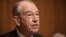 El senador republicano Charles E. Grassley, presidente de la Comisión Judicial. Foto de archivo.