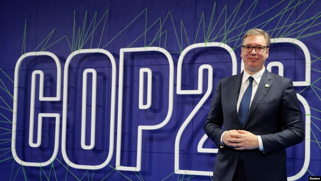 Predsednik Srbije na samitu COP26 u Škotskoj