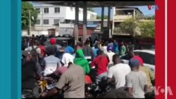 Ayiti: Enkoni ame tire anpil kout za m nan alantou Palè Nasyonal la