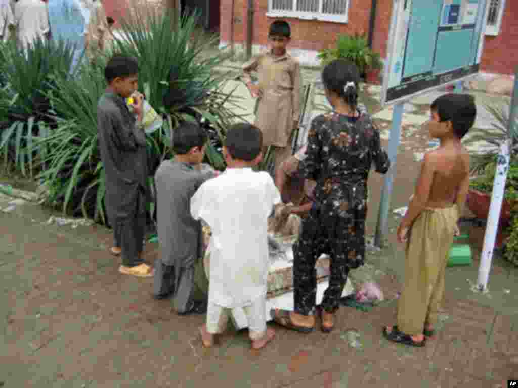 Flood Relief Camp in Nowshera, Pakistan