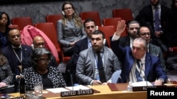 联合国安理会2024年2月20日就阿尔及利亚提出的加沙立即停火决议草案进行表决，美国行使否决权阻止草案通过。