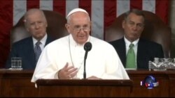 罗马天主教宗国会讲话呼吁团结和进步