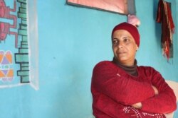 Yousra, a Syrian refugee from Damascus, says despite increasing harassment, she believes Lebanese people should continue to demonstrate for basic rights, , in the Bekkaa Valley, Lebanon, Nov. 30, 2019. (Heather Murdock/VOA)