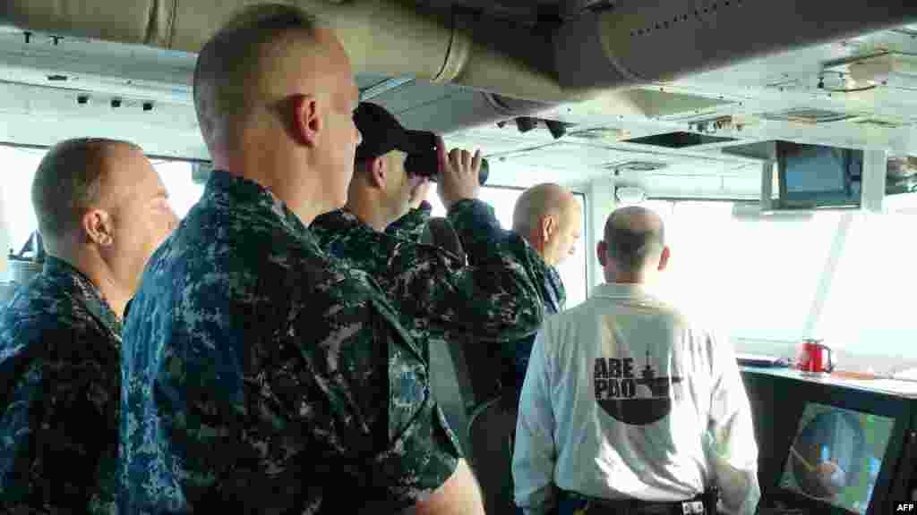 با ابراهام لینکلن بر آبهای خلیج فارس