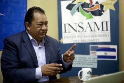 El director ejecutivo de la ONG Instituto Salvadoreño de Atención al Migrante (INSAMI), César Ríos. Foto cortesía de INSAMI.