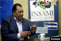 El director ejecutivo de la ONG Instituto Salvadoreño de Atención al Migrante (INSAMI), César Ríos. Foto cortesía de INSAMI.