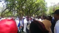 Zimbabwe Doctors Staging Public Protest