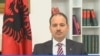 The President of Albania, Bujar Nishani, congratulates VOA's Albanian Service. 