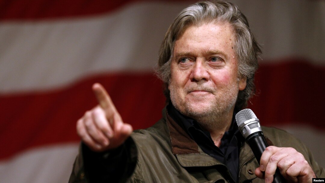 Mantan Penasihat Gedung Putih, Steve Bannon 