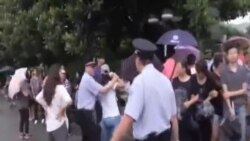 上海發生抵制化工廠項目的抗議活動