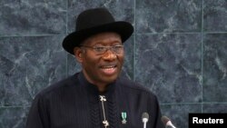 Shugaba Goodluck Jonathan na Najeriya