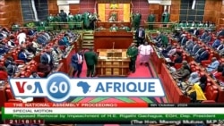 VOA60 Afrique : Kenya, Burkina Faso, RDC, Ghana