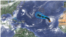 Localización del huracán Humberto y su trayectoria esperada. (Gráfico de Google, NOAAH).