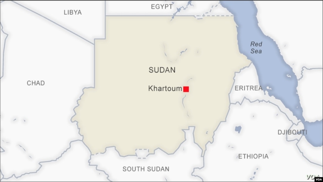Sudan map